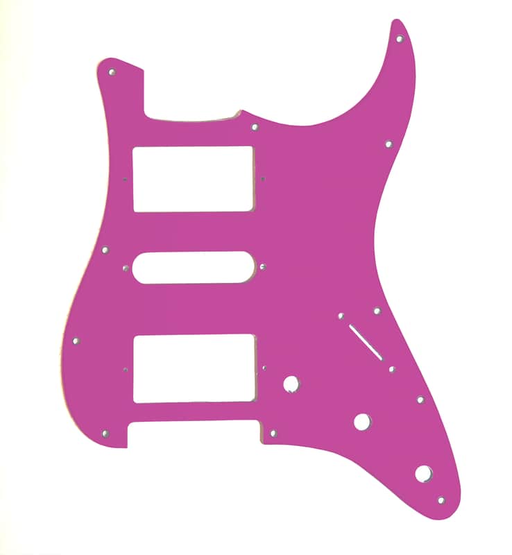 Carmedon Electronics Stratocaster Pickguard HSH 2021 Pink image 1