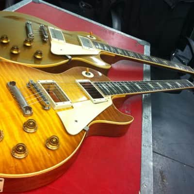 MAX Baranet Sunburst with Real Vintage Gibson Les Paul 1959 parts (parts COA from Uncle Lou) image 3
