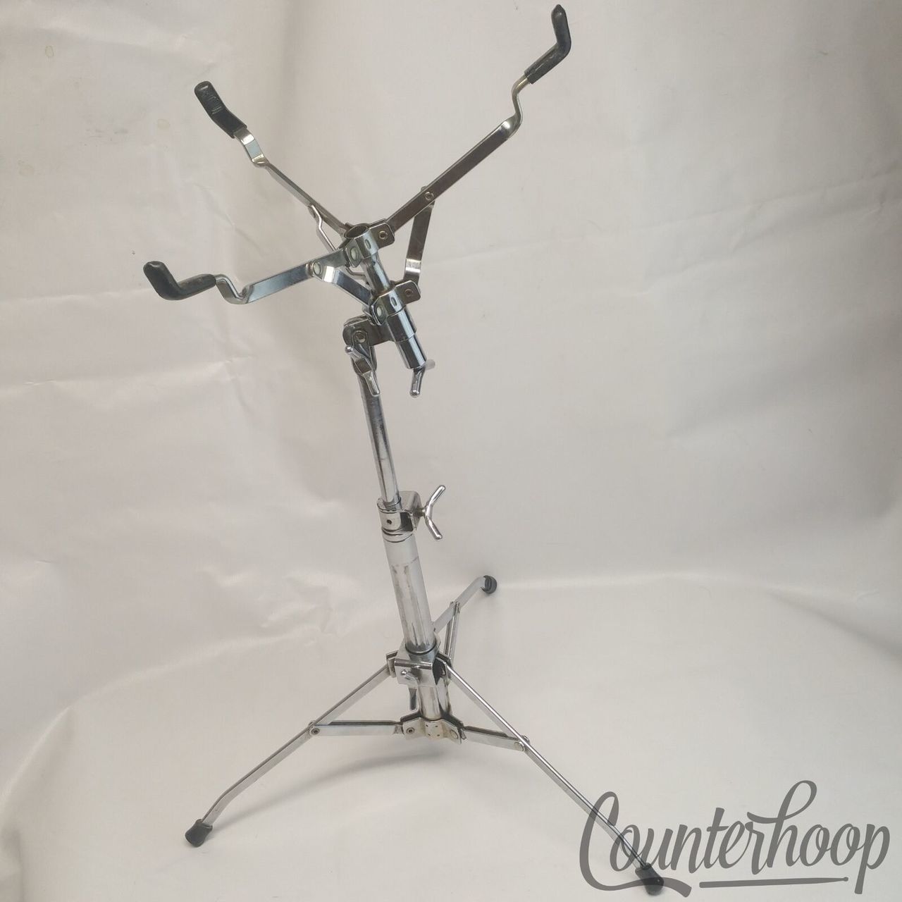 Rogers Snare Drum Stand Swiv-O-Matic Swivo Hardware Chrome Vintage 60s Powertone — main photograph
