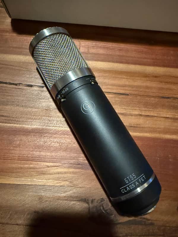 Immagine Groove Tubes GT55 Large Diaphragm Cardioid Class-A FET Condenser Microphone 2000s - Black - 1