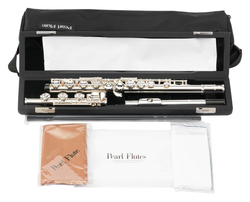 Pearl *Pre-Order* Quantz 525 Series Flute Split E, B-Foot, Offset G +Cleaning Rod, Kit, Case | WorldShip | Special Order | Authorized Dealer image 1