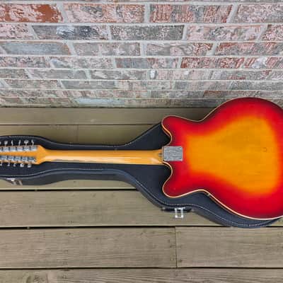 Vintage 1967 Fender Coronado XII Twelve String Hollowbody Electric Guitar w/ Case! image 11