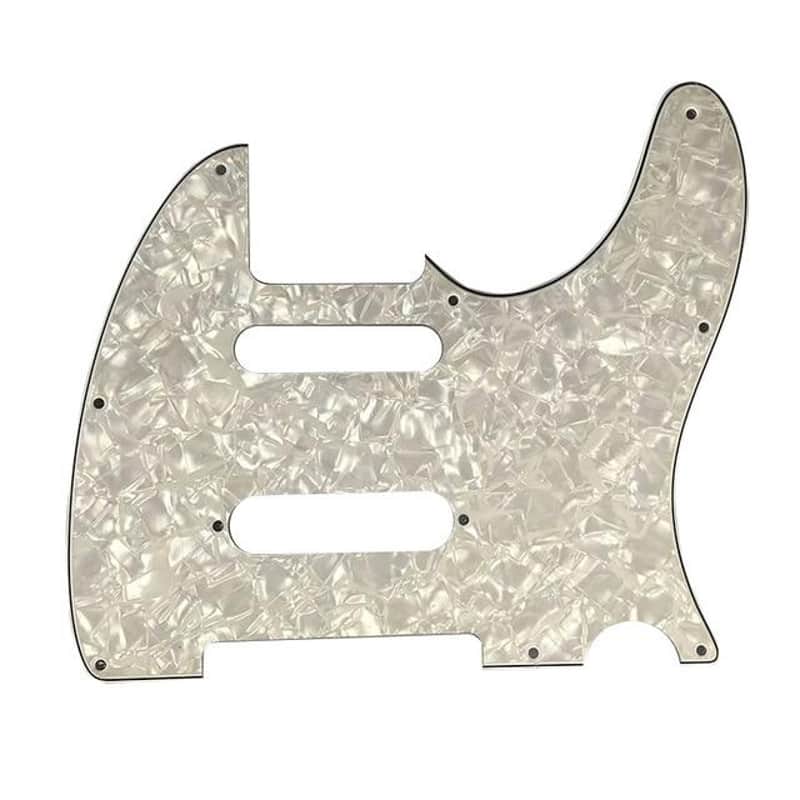 Custom pickguard for US Nashville 62 Tele telecaster-4Ply White Pearl image 1
