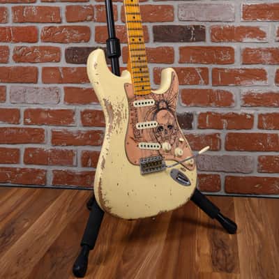 Fender Custom Shop SR25-69 Stratocaster Heavy Relic Aged Vintage White 2026 w/OHSC image 3