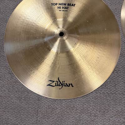ZIldjian 14" New Beat Hi-Hat Cymbals (Used) Bild 2