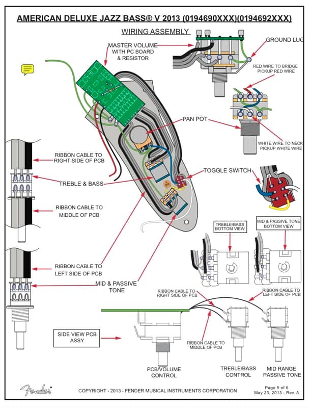 Fender American Deluxe Jazz Bass PREAMP 2013 | Reverb