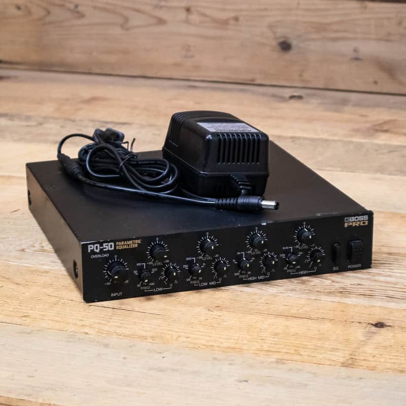 Boss PQ-50 Pro Parametric Equalizer PQ50 4-Band EQ Equaliser U285060 image 1
