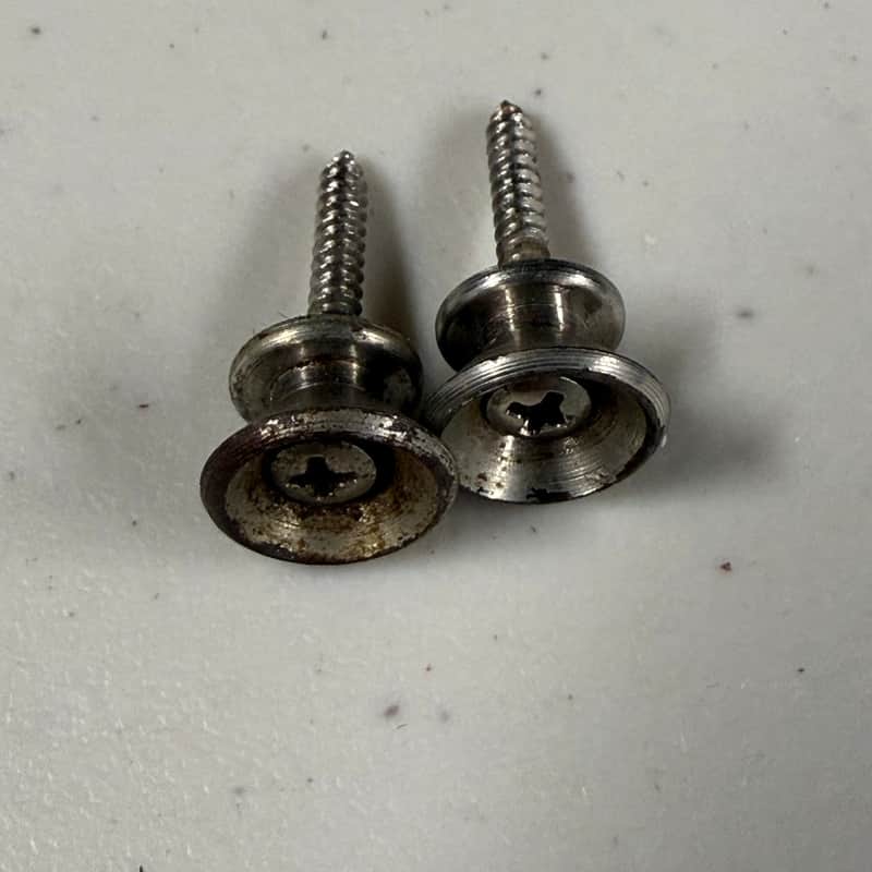 1960's Fender Strap Buttons with Screws (M-461) image 1