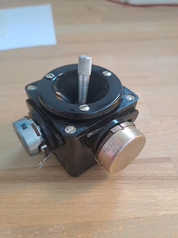 EMS AKS, Synthi A, VCS-3 Super rare vintage original Joystick, complete image 1