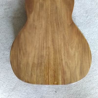 Richtone L-00 size guitar - sinker cedar top, flamed mahogany sides, canarywood back image 3