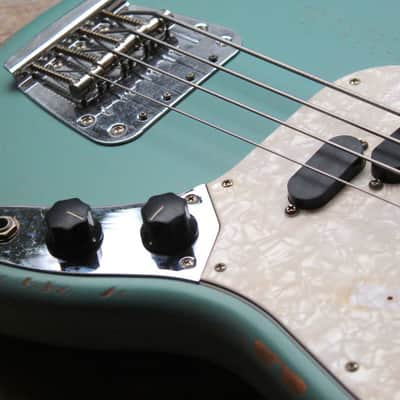 FENDER Justin Meldal-Johnsen Road Worn Signature Mustang Bass Faded Daphne Blue, GIGBAG, 3, 51 KG image 4