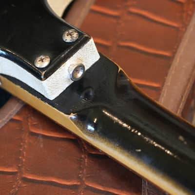 1950's Danelectro U-1 3011 Electric Guitar Black + Case image 19