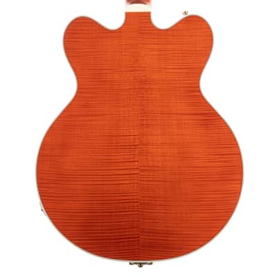 Used Gretsch G6620TDC-ORFM Center Block Flame Maple Orange 2017 image 2