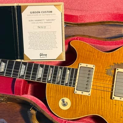 2 Gibson Les Paul Custom Shop GREENY Murphy Lab 3.664g u. 3.669g Tausch und Ratenzahlung möglich. Aus meiner Sammlung - verkaufe meine beiden Gibson Les Paul Custom Shop GREENY Murphy Lab image 7