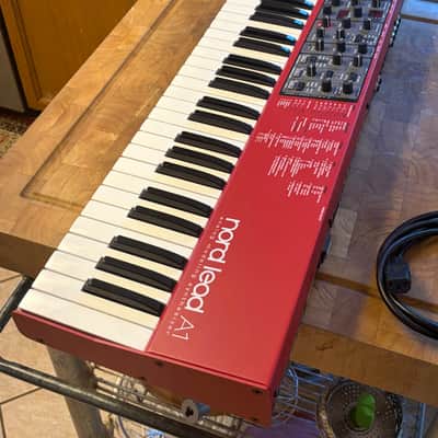 Nord Lead A1 49-Key 26-voice Polyphonic Synthesizer 2014 - 2022 - Red - Excellent image 8