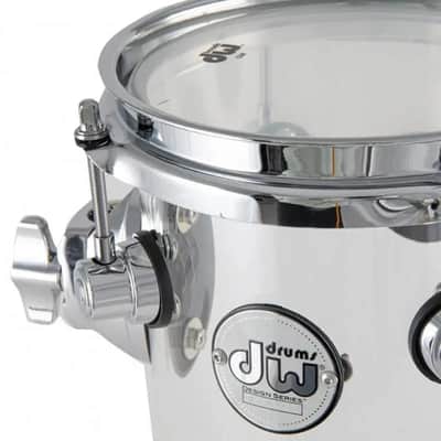 DW Design Rata Tom 6x12 Clear Acrylic image 2