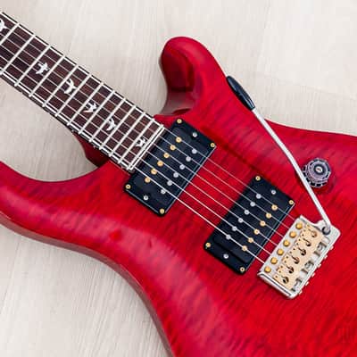 2015 Paul Reed Smith 30th Anniversary Custom 24 Trem 10 Top Scarlet Red w/ Case, Hangtags image 7