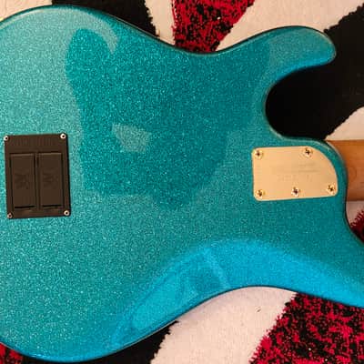 Ernie Ball Music Man StingRay 5 Special HH Electric Bass (with Case) - Ocean Sparkle, Rosewood Fretboard image 10
