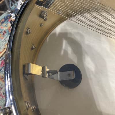 Slingerland - 5.5x14" No. 140 Artist Brass Snare Drum, 1985–1989, Lacquered Brass image 17