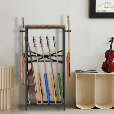 Multi Guitar Stand Rack – Floor Stand for 5–7 Electric & Acoustic Guitars image 4