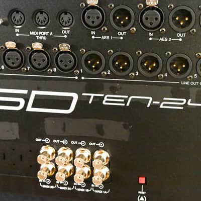 DiGiCo SD10-24 Digital Mixing Console w/ Waves Card + ST Optical CG01Z7S *ASK FOR SHIPPING* image 13