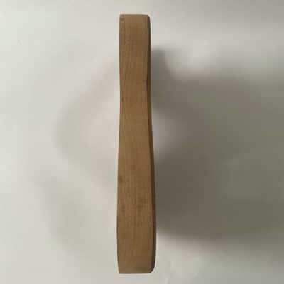 HSH Unfinished Mahogany Wood Guitar Body with Tiger Maple image 6