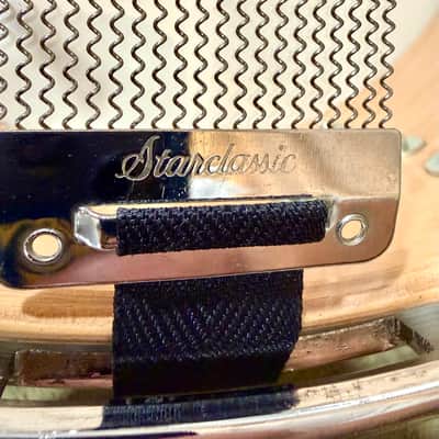 Vintage Tama Starclassic Performer 5.5x14 Snare — 1st Gen 1994-96 MIJ, Pearl White, 8-Ply Philippine Mahogany/Birch, Die-Cast Hoops (Video Demo) image 5