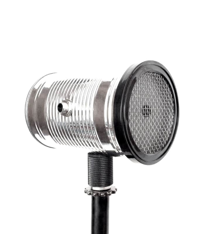 The Springer. Lo-Fi Spring Reverb Tin Can Microphone with Stand Mount. image 1