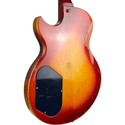 Gibson L6-S Custom 1974 - Cherry Sunburst image 5