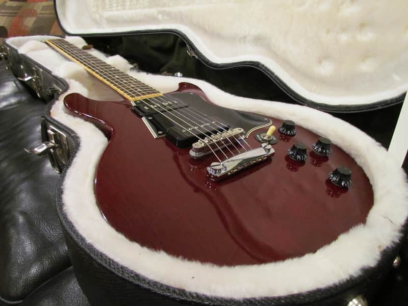 1995 Gibson Les Paul Special Double Cut , Cherry Red, Lollar and Thorn P90s image 1