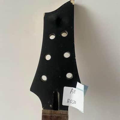 Black Maple Wood Electric Guitar Neck with Rosewood Fingerboard Fretboard image 2