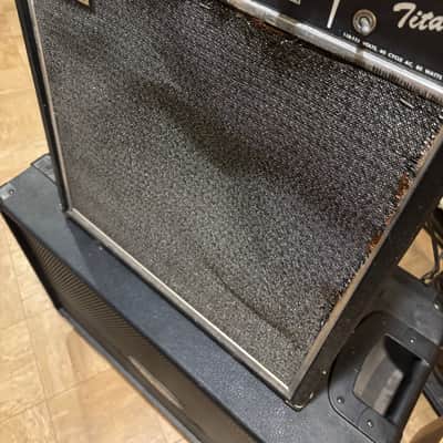 Vintage Alamo Titan Tube Combo Amp Amplifier - 1960’s - Black - Works Great! image 2