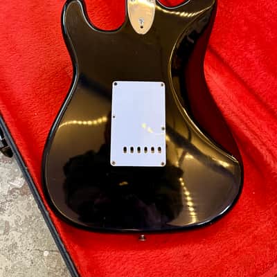 Fernandes Burny Custom Strat c 1970’s blackie original vintage mij Stratocaster japan matsumoku image 10