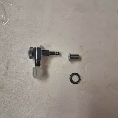 Schaller NOS locking tuner chrome/pearl 6 inline left set image 4