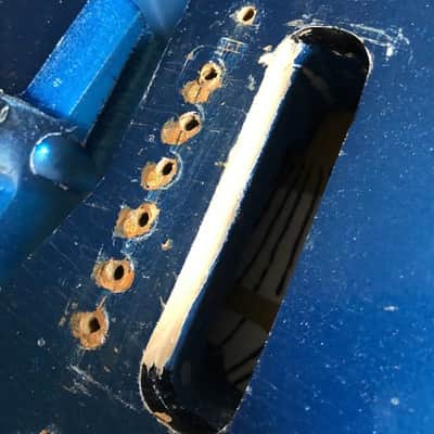 MJT Stratocaster body Lake Placid Blue nitro image 11