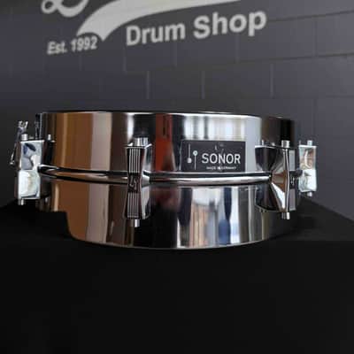 SONOR 5.5x14 Steel Snare Drum Shell (Missing Hoops & Heads) image 1