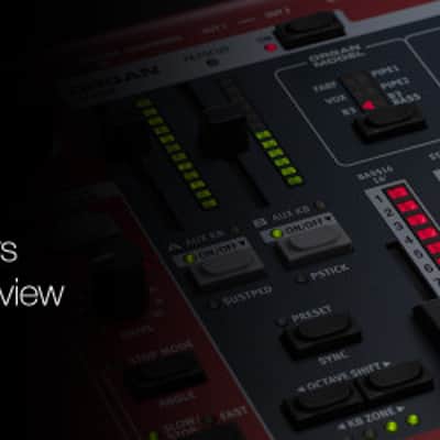 Mint Nord Stage 4 73 with a fully weighted Triple Sensor keybed with Physical Drawbars and LED indicators image 4