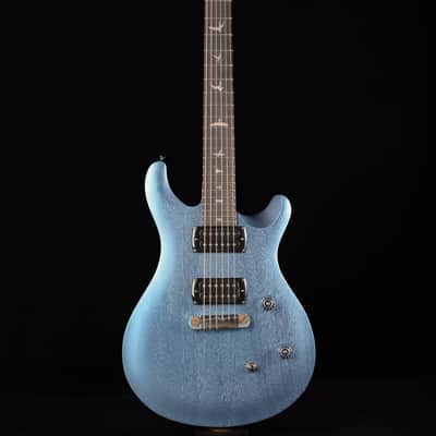 PRS SE CE 24 Standard Stoptail Satin - Ice Blue Metallic image 1