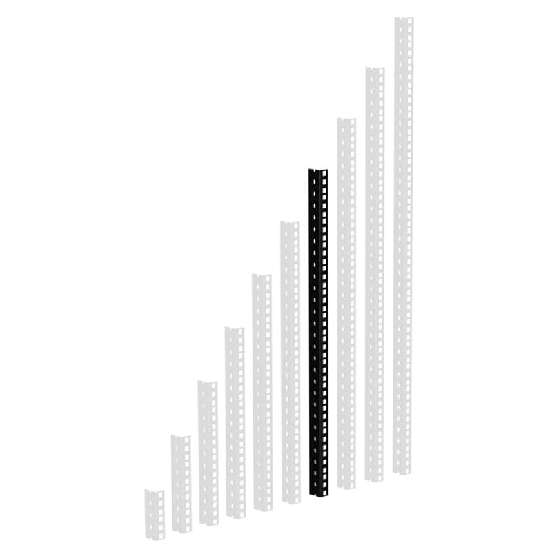 Adam Hall Rack Rail 14 Black image 1
