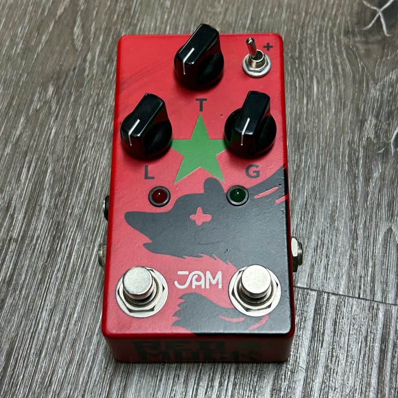 JAM Pedals Red Muck V2 2020 - 2021 - Hand Painted image 1