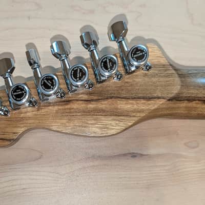 Four Winds JX72 Jazzmaster style Black Limba Stoptail Offset * Mojotone Firebird Pickups * USA Luthier Handmade image 8