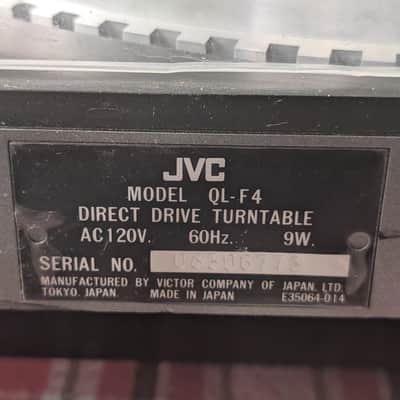 JVC QL-F4 1978 Direct Drive Turntable image 12