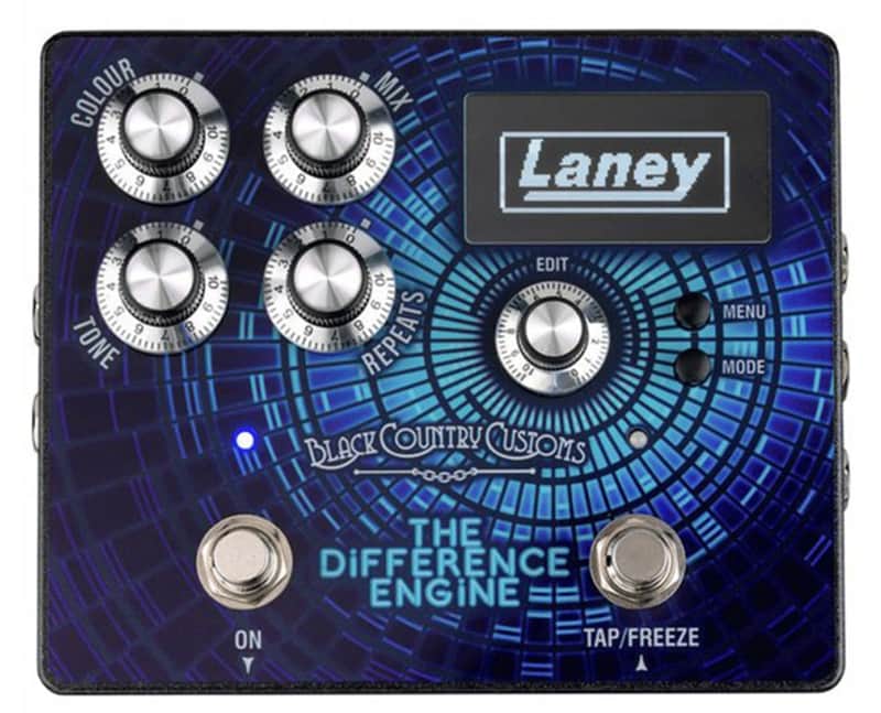 Laney Black Country Customs The Difference Engine Tri-Mode Delay Pedal Open Box image 1