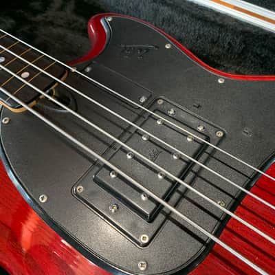 Wal Pro 1E  Fretless Red Stain 1979 - Beautiful! image 4