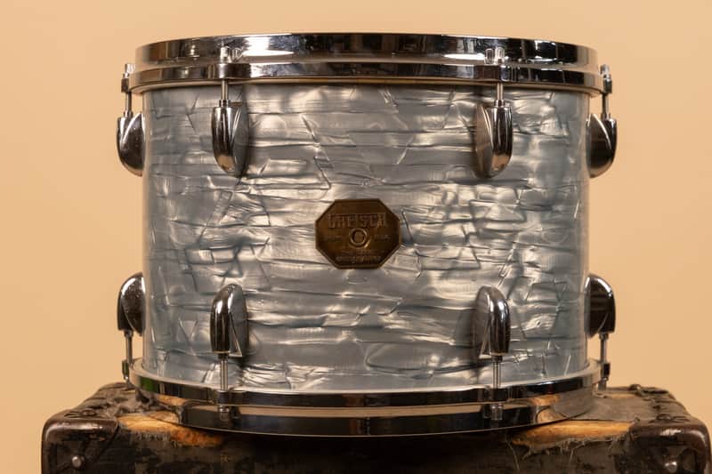 1970s Gretsch 9x13 Midnight Blue Pearl Tom