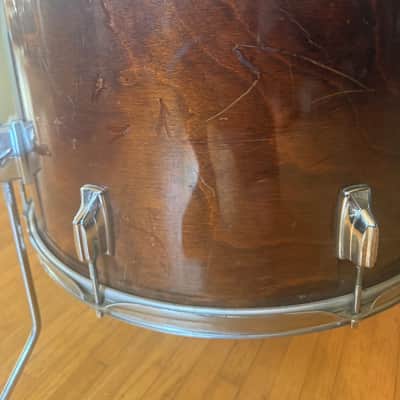 RARE Tama Superstar Mahogany 20 x 18" Floor Tom Drum image 11