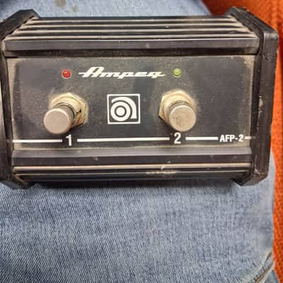 Ampeg AFP2 2-Button Footswitch 2010s - Black image 1