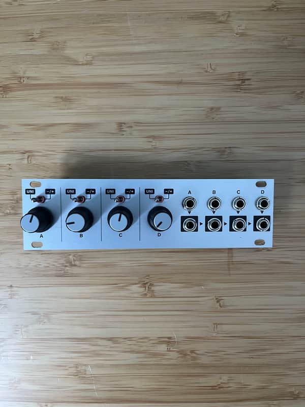 Quad Attenuator Powerhouse for Eurorack Synths