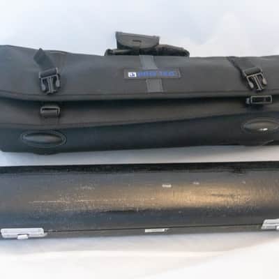 Yamaha YFL-584H (YFL-587H) Professional Flute All Silver Open-hole *Made in Japan *Cleaned & Serviced image 14