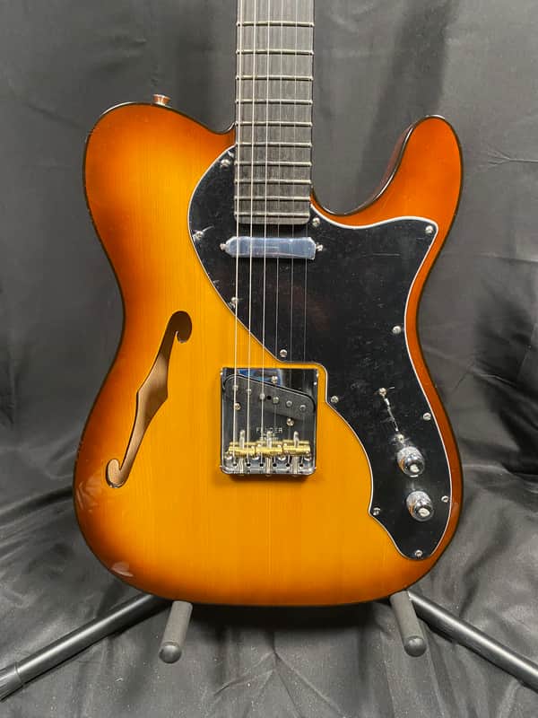 Fender Limited Edition Suona Telecaster Thinline Electric Guitar - Violin Burst image 1